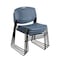 Kee Rectangle Tables > Training Tables > Kee Table & Chair Sets, 72 W, 24 L, 29 H, Cherry MT7224CHBPCM44BE - alternate 3